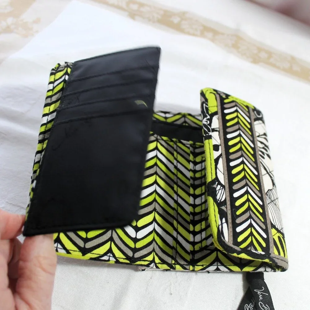 Vera Bradley Small Citron Wallet, Like New